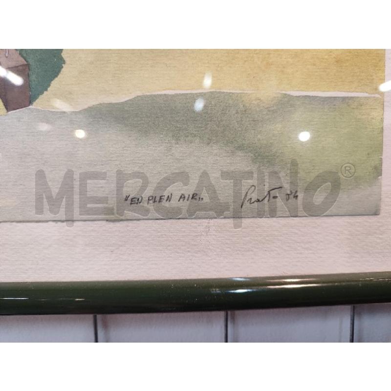 QUADRO ACQUARELLO | Mercatino dell'Usato Nichelino bardonecchia 2