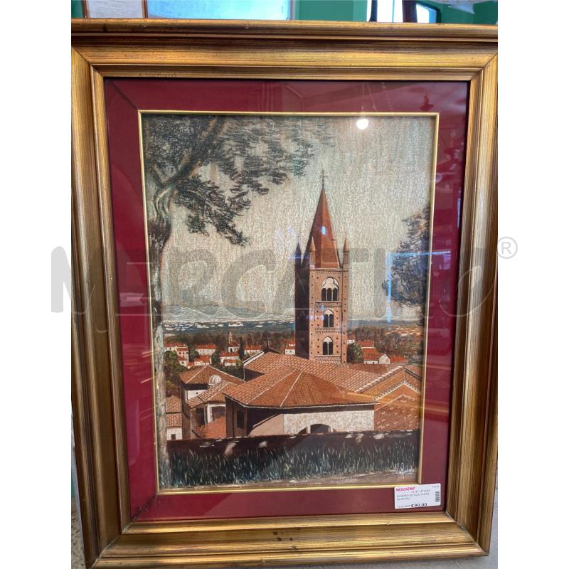 QUADRO AD OLIO VISTA SU RIVOLI  | Mercatino dell'Usato Nichelino bardonecchia 1