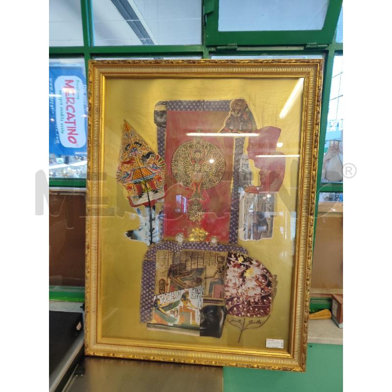 QUADRO CORNICE DORATA 93X125 | Mercatino dell'Usato Nichelino bardonecchia 1
