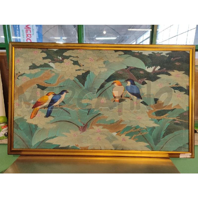 QUADRO DIPINTO UCCELLINI | Mercatino dell'Usato Nichelino bardonecchia 1