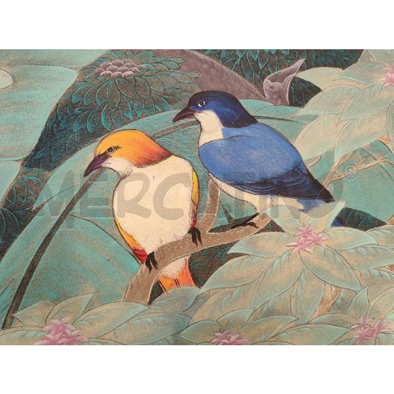 QUADRO DIPINTO UCCELLINI | Mercatino dell'Usato Nichelino bardonecchia 2