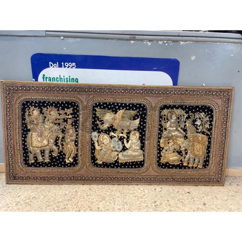 QUADRO INDIANO IN RILIEVO  | Mercatino dell'Usato Nichelino bardonecchia 1