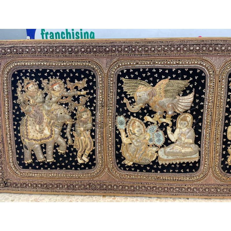 QUADRO INDIANO IN RILIEVO  | Mercatino dell'Usato Nichelino bardonecchia 2