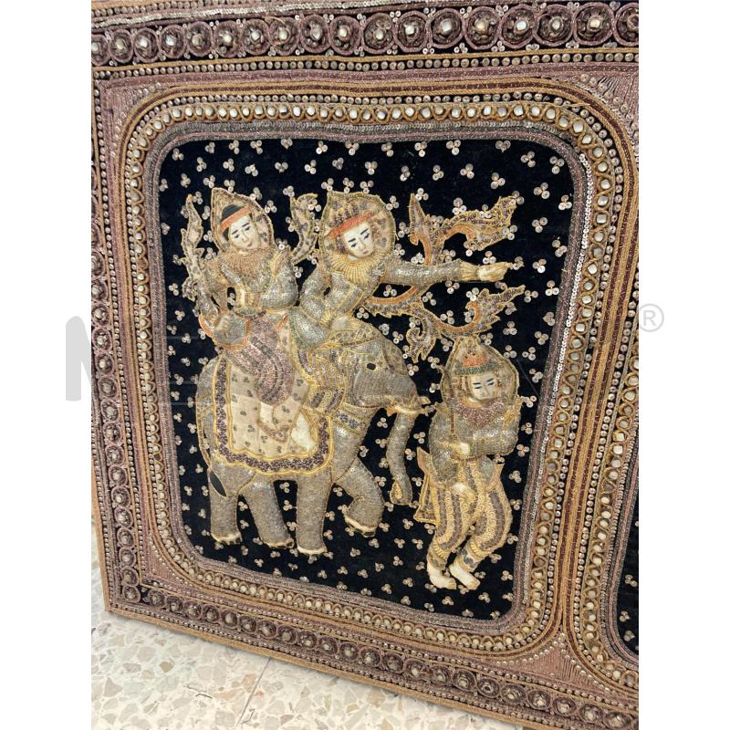 QUADRO INDIANO IN RILIEVO  | Mercatino dell'Usato Nichelino bardonecchia 5