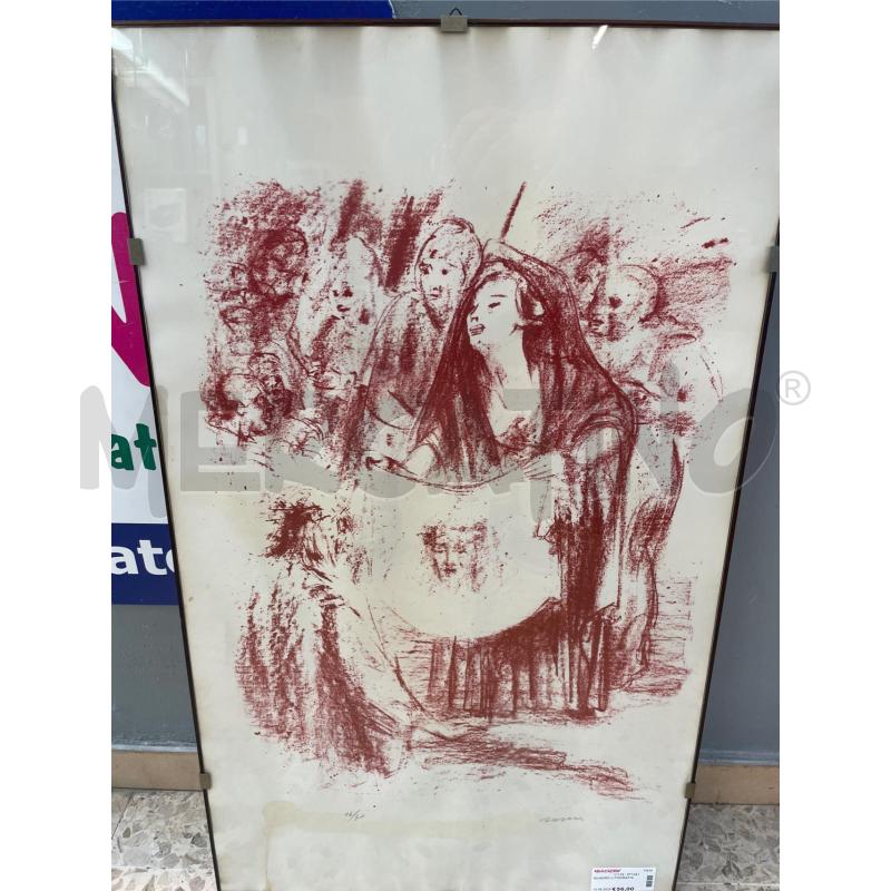 QUADRO LITOGRAFIA | Mercatino dell'Usato Nichelino bardonecchia 1