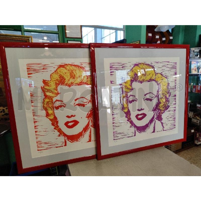 QUADRO MARYLIN  POP ART NUMERATO | Mercatino dell'Usato Nichelino bardonecchia 4