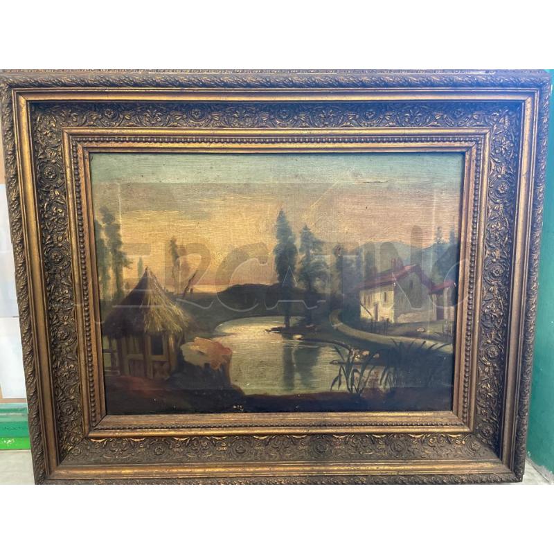 QUADRO OLIO EPOCA | Mercatino dell'Usato Nichelino bardonecchia 1
