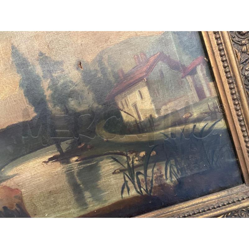 QUADRO OLIO EPOCA | Mercatino dell'Usato Nichelino bardonecchia 2