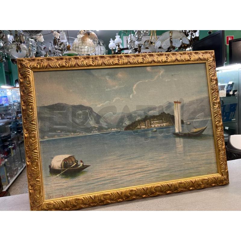 QUADRO OLIO SU TELA PRIMI 900 | Mercatino dell'Usato Nichelino bardonecchia 1