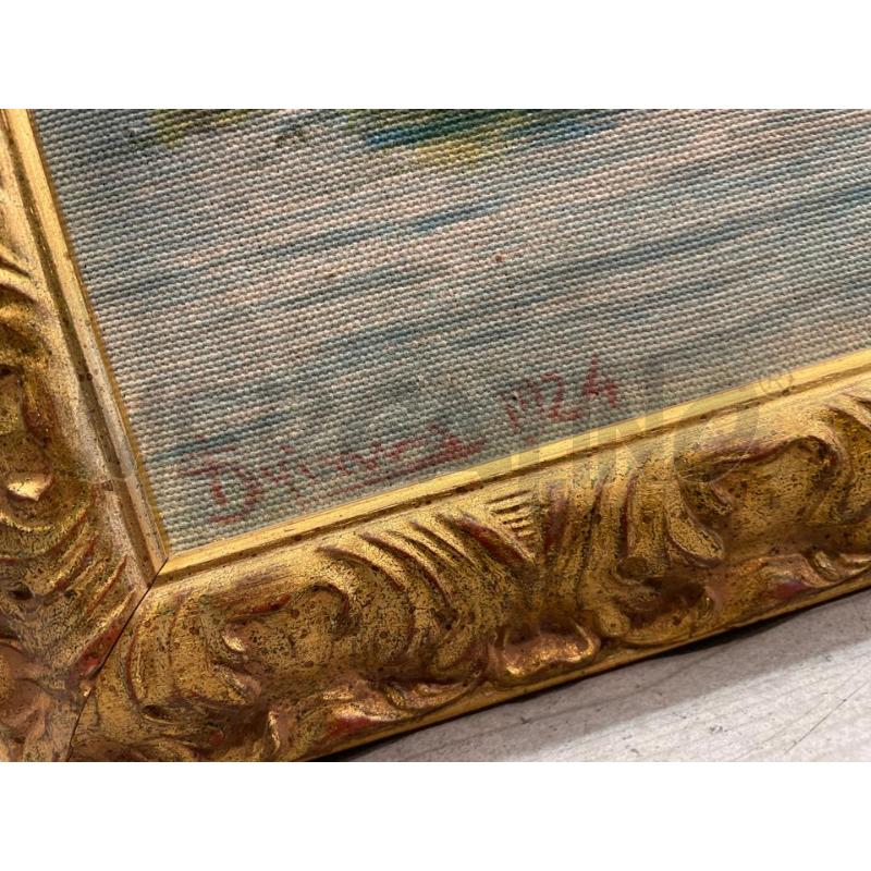 QUADRO OLIO SU TELA PRIMI 900 | Mercatino dell'Usato Nichelino bardonecchia 2