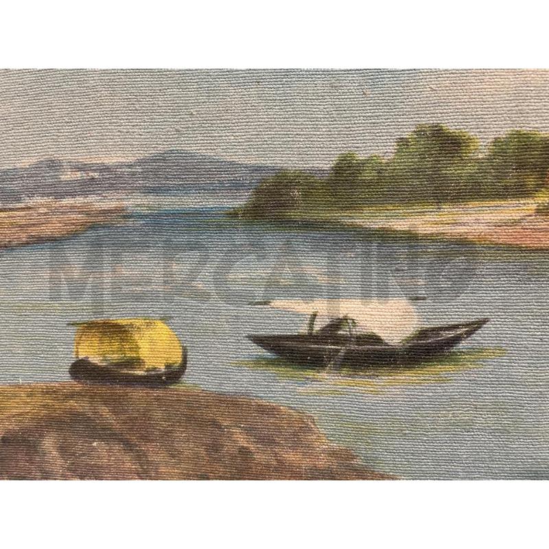 QUADRO OLIO SU TELA PRIMI 900 | Mercatino dell'Usato Nichelino bardonecchia 5