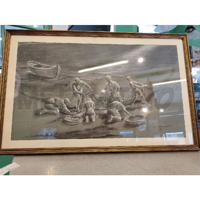 QUADRO PESCATORI CINELLI 74 | Mercatino dell'Usato Nichelino bardonecchia 1