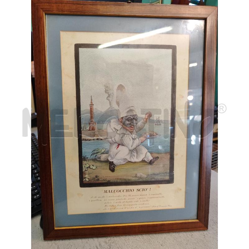QUADRO PULCINELLA | Mercatino dell'Usato Nichelino bardonecchia 1