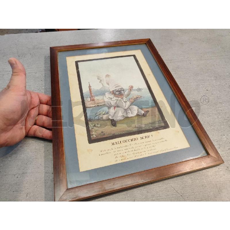 QUADRO PULCINELLA | Mercatino dell'Usato Nichelino bardonecchia 2