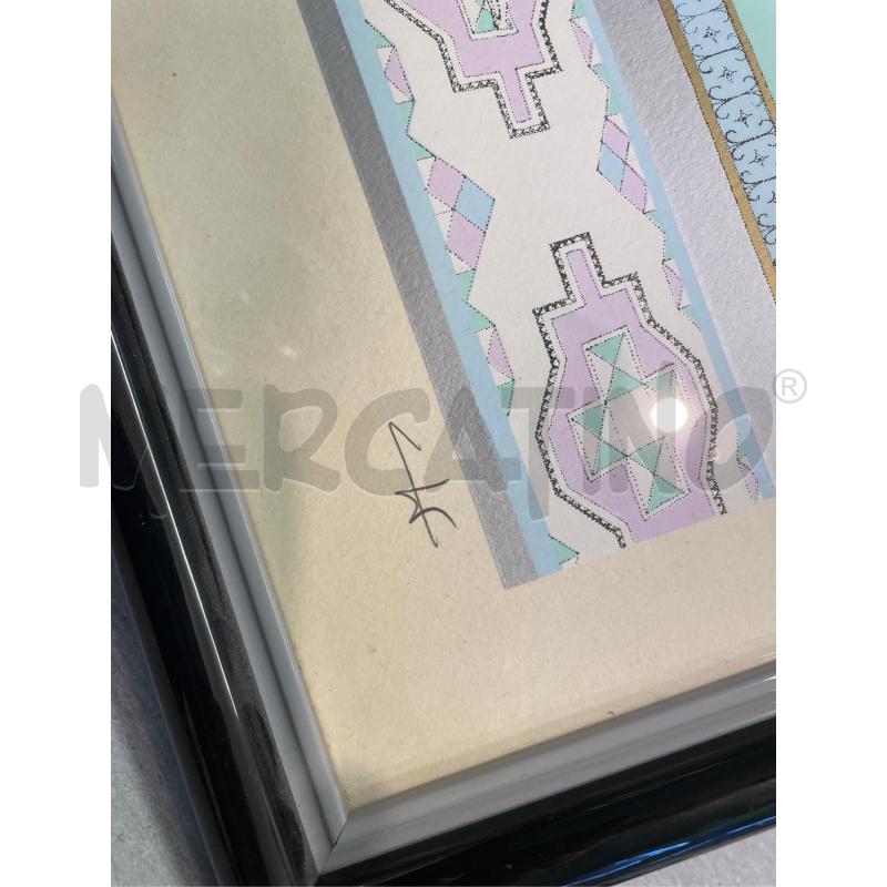 QUADRO SERIGRAFIA DONNA ASTRATTA | Mercatino dell'Usato Nichelino bardonecchia 3