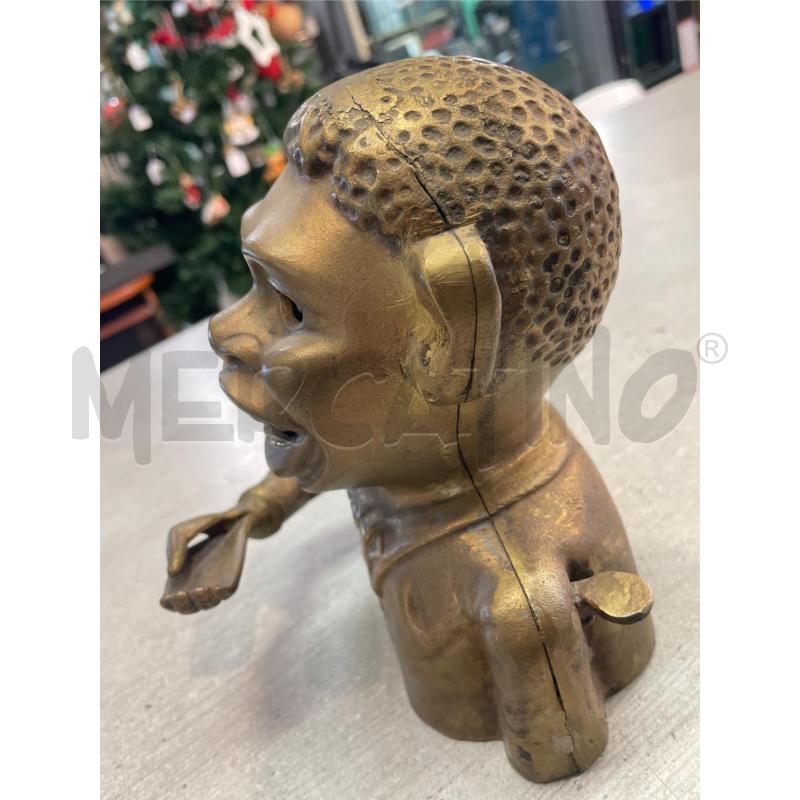 SALVADANAIO IN BRONZO ANNI 50 NORDAMERICA  | Mercatino dell'Usato Nichelino bardonecchia 5