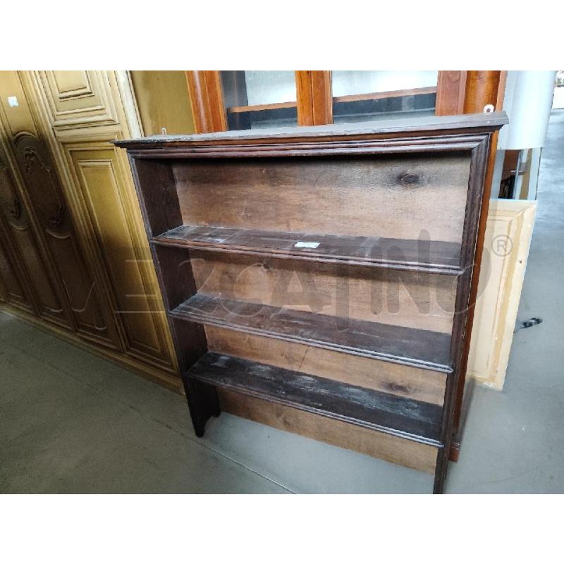 SCAFFALE LEGNO RUSTICO | Mercatino dell'Usato Nichelino bardonecchia 1