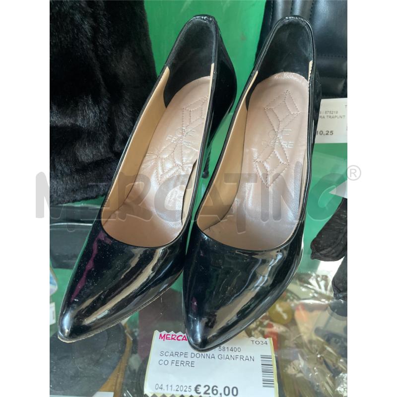 SCARPE DONNA GIANFRANCO FERRE | Mercatino dell'Usato Nichelino bardonecchia 1