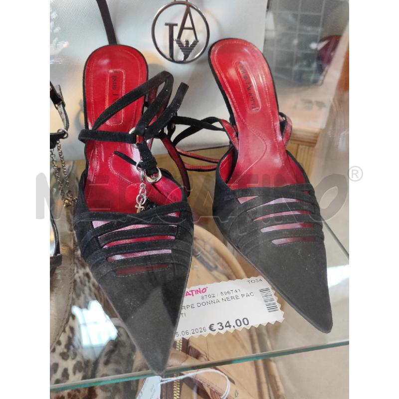 SCARPE DONNA NERE PACIOTTI | Mercatino dell'Usato Nichelino bardonecchia 1