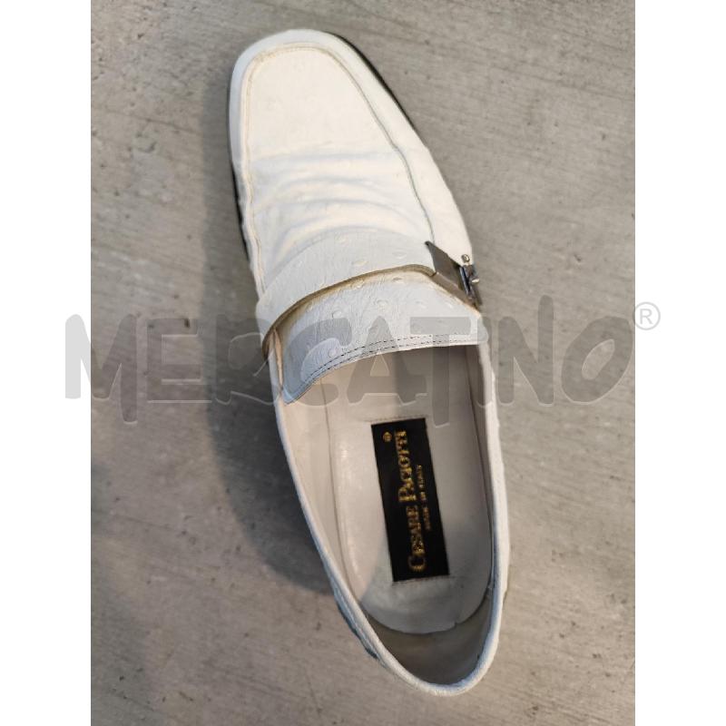 SCARPE UOMO CESARE PACIOTTI BIANCHE | Mercatino dell'Usato Nichelino bardonecchia 5