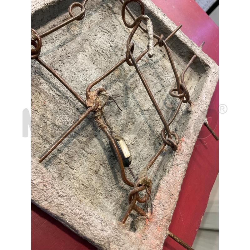 SCULTURA LEGNO CEMENTO E FERRO RICORDI | Mercatino dell'Usato Nichelino bardonecchia 2