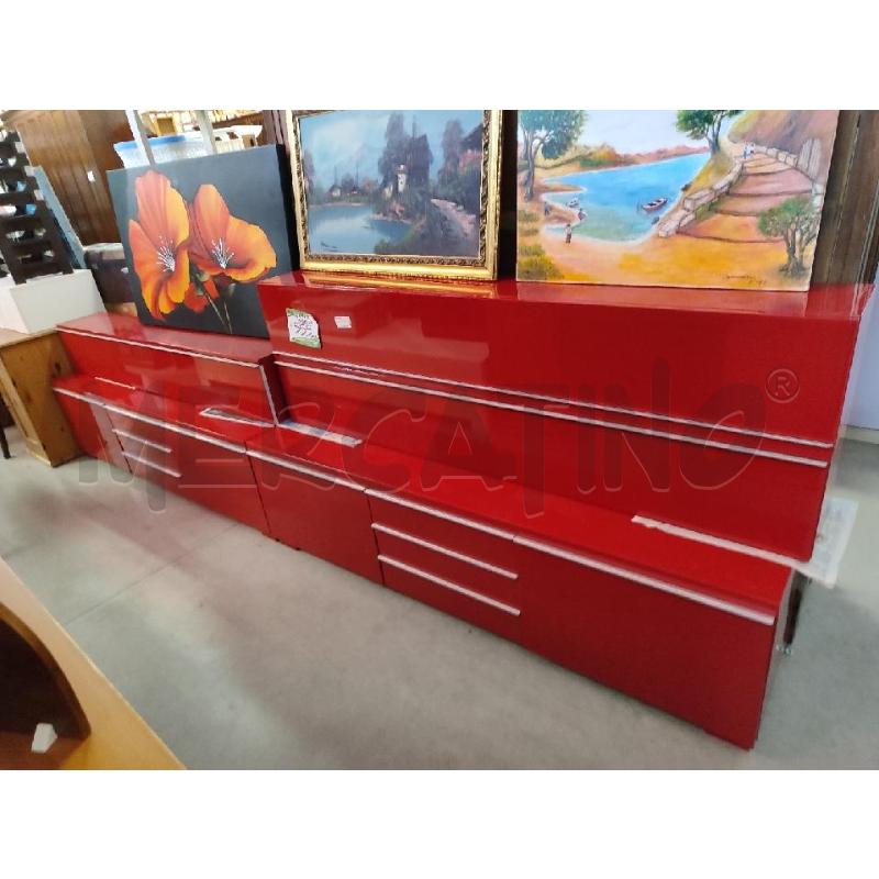 SOGGIORNO COMPLETO ROSSO  | Mercatino dell'Usato Nichelino bardonecchia 1