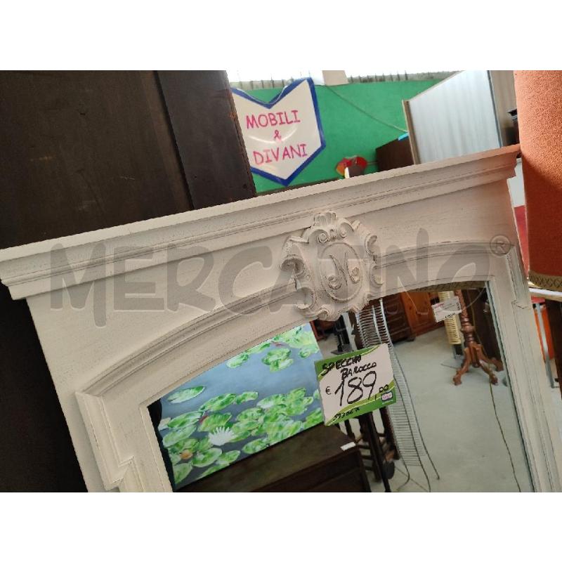 SPECCHIO BAROCCO BIANCO | Mercatino dell'Usato Nichelino bardonecchia 2