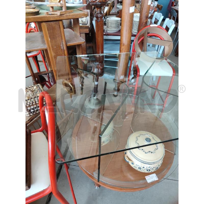 TAVOLINO PIANO CRISTALLO | Mercatino dell'Usato Nichelino bardonecchia 2