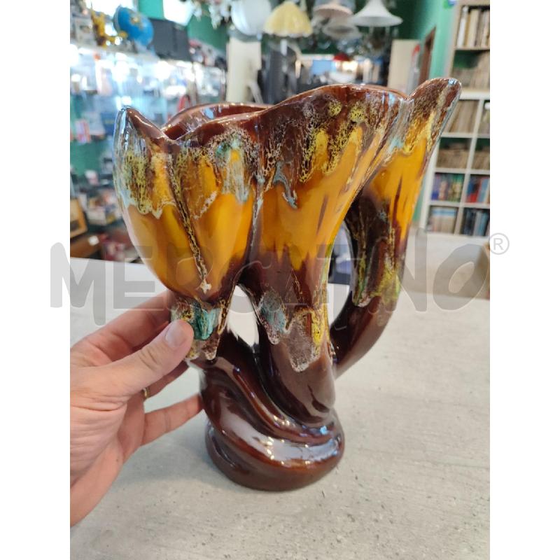VASO CERAMICA SMALTATA  | Mercatino dell'Usato Nichelino bardonecchia 4