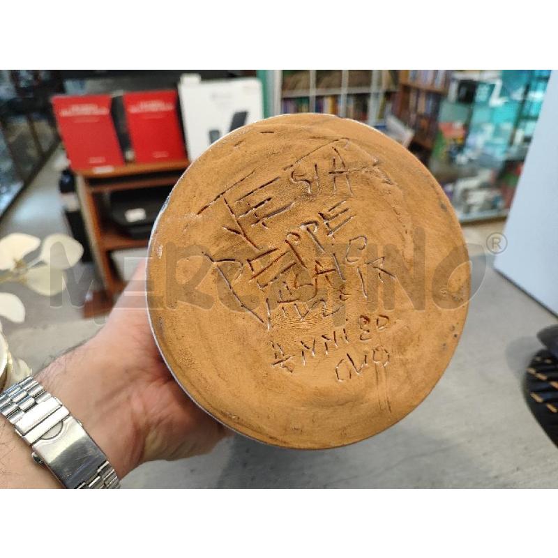 VASO IN TERRACOTTA SMALTATO | Mercatino dell'Usato Nichelino bardonecchia 4