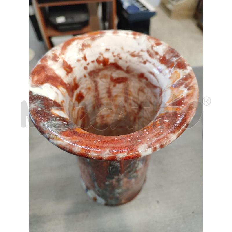 VASO IN TERRACOTTA SMALTATO | Mercatino dell'Usato Nichelino bardonecchia 5