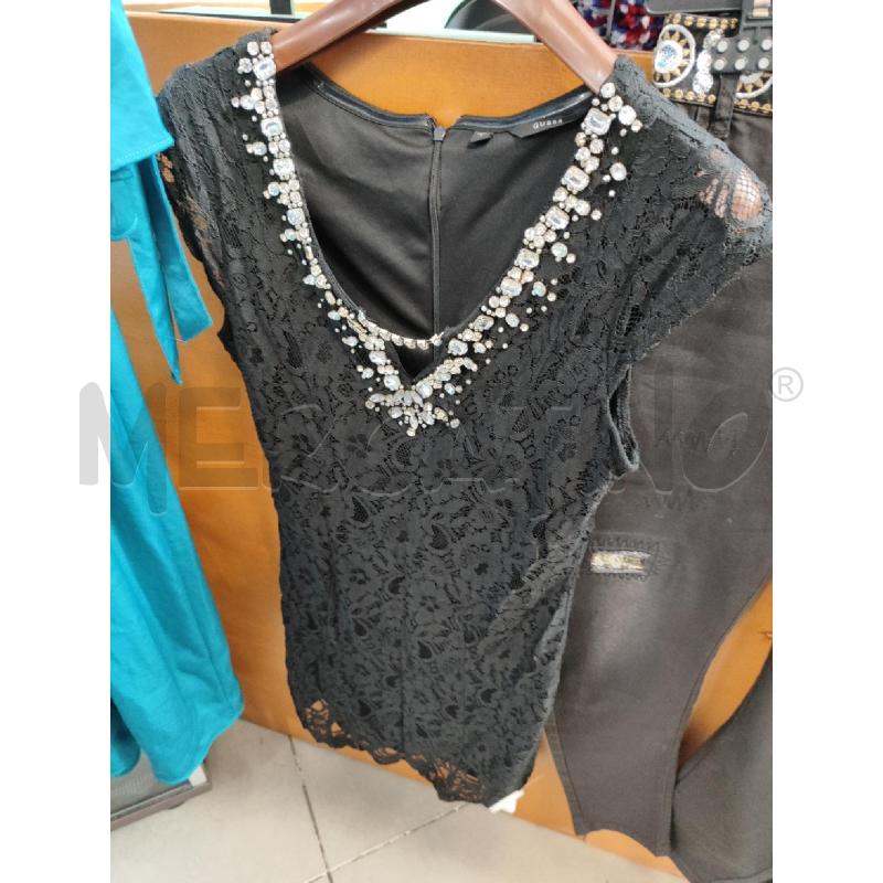 VESTITO DONNA GUESS NERO PIETRE  | Mercatino dell'Usato Nichelino bardonecchia 1