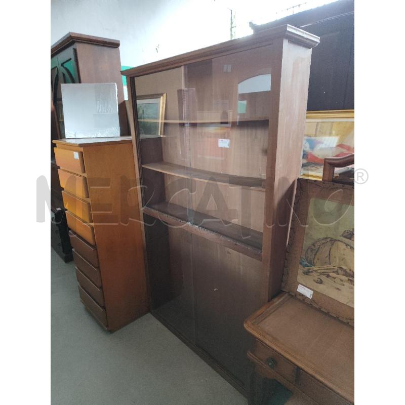 VETRINA LEGNO VINTAGE | Mercatino dell'Usato Nichelino bardonecchia 1