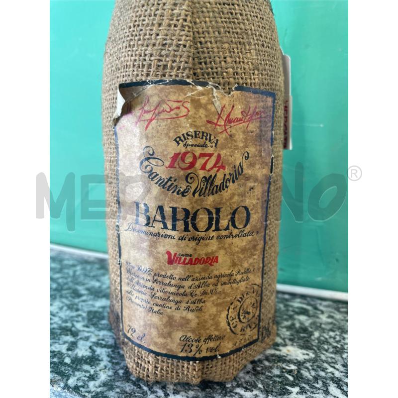 VINO BAROLO 1974 | Mercatino dell'Usato Nichelino bardonecchia 3