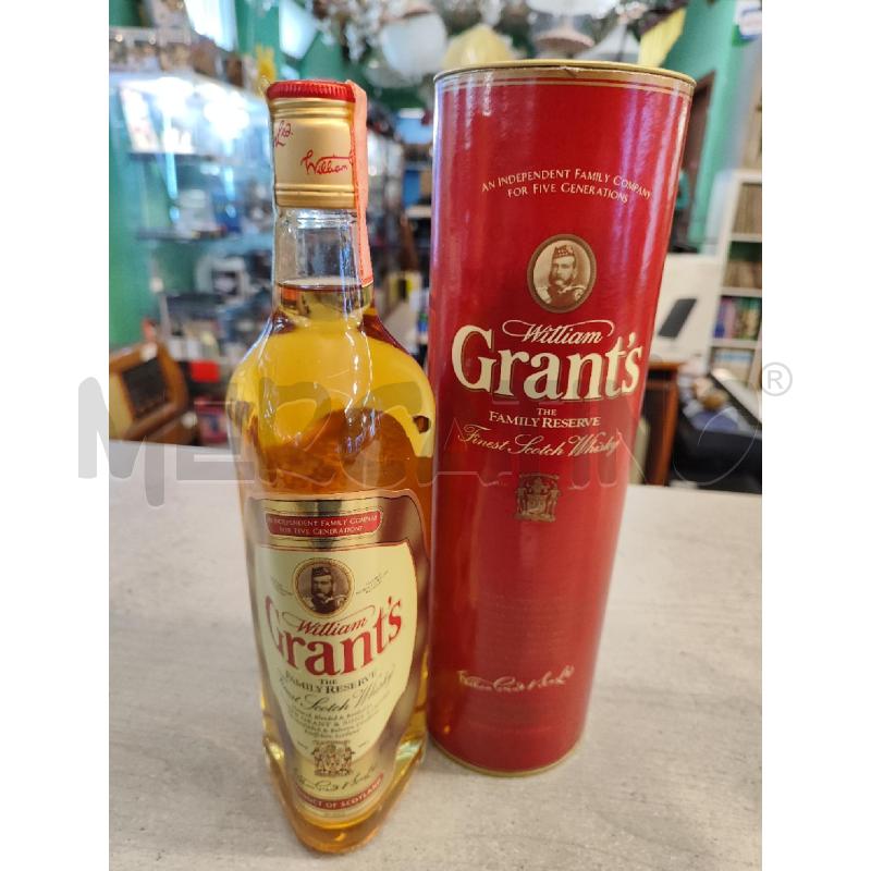 WHISKY WILLIAM GRANTS   | Mercatino dell'Usato Nichelino bardonecchia 1