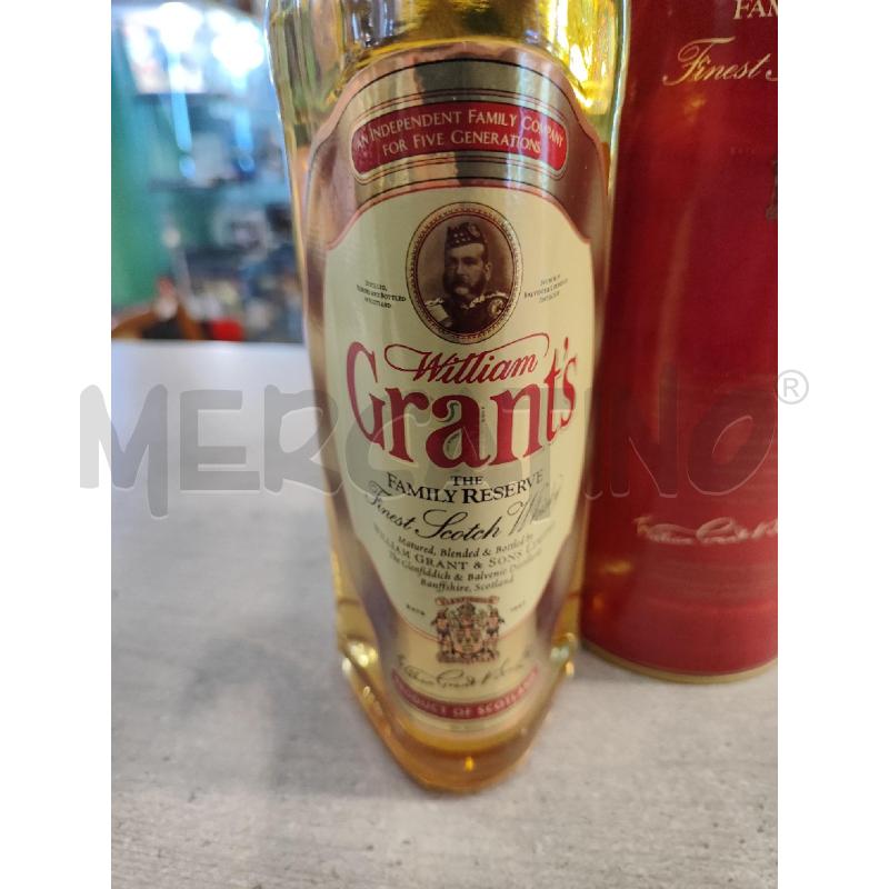 WHISKY WILLIAM GRANTS   | Mercatino dell'Usato Nichelino bardonecchia 2