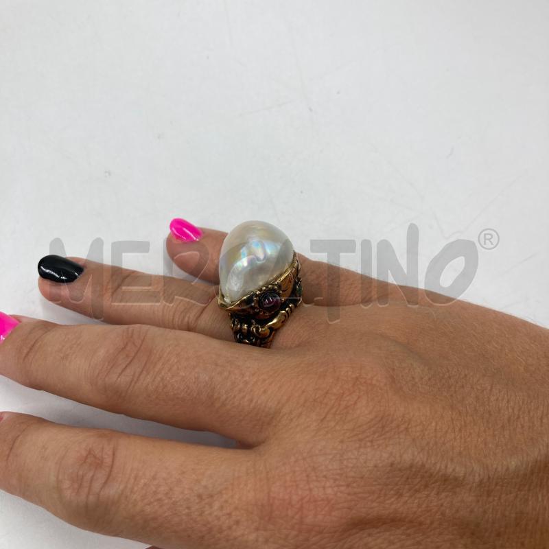ANELLO DONNA ALCOZER&J PERLA  | Mercatino dell'Usato Carmagnola 1