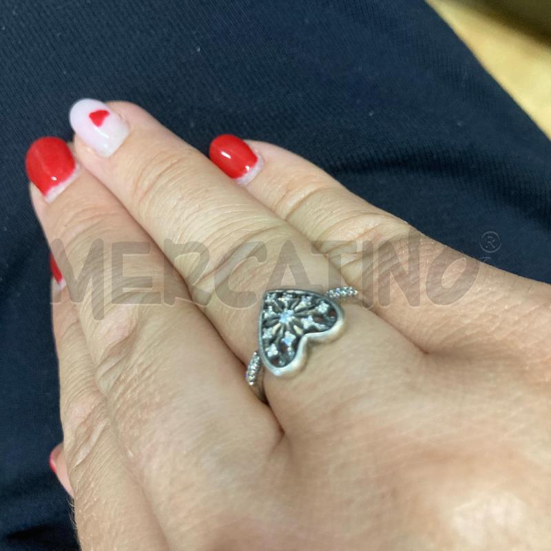 ANELLO DONNA PANDORA CUORE  | Mercatino dell'Usato Carmagnola 4