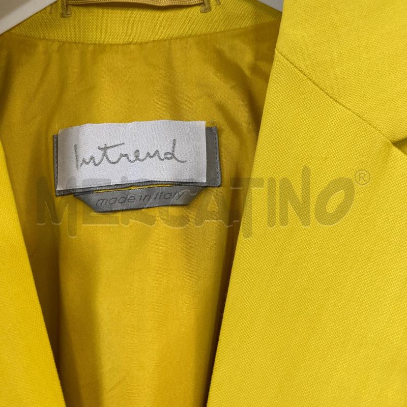 BLAZER DONNA INTREND MAXMARA GIALLO  | Mercatino dell'Usato Carmagnola 5