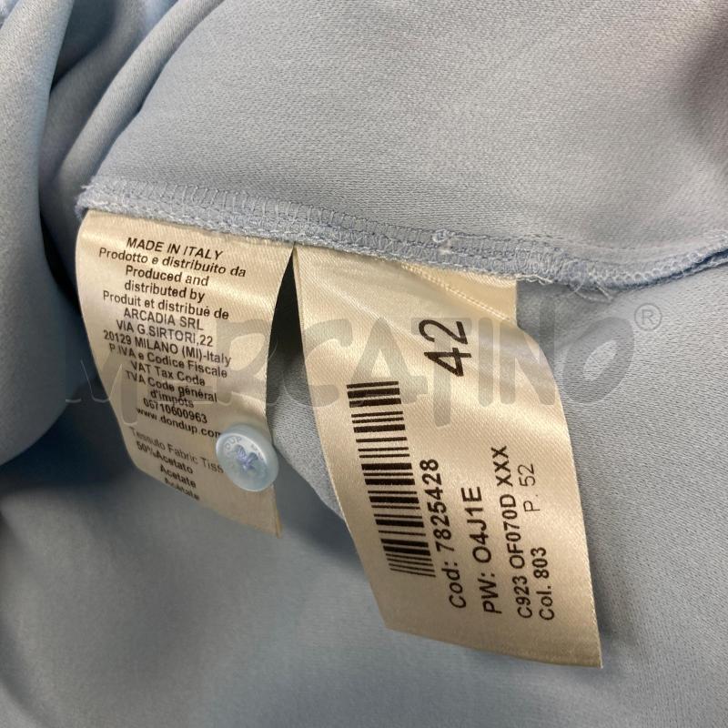 BLUSA DONNA AZZURRA DONDUP  | Mercatino dell'Usato Carmagnola 3