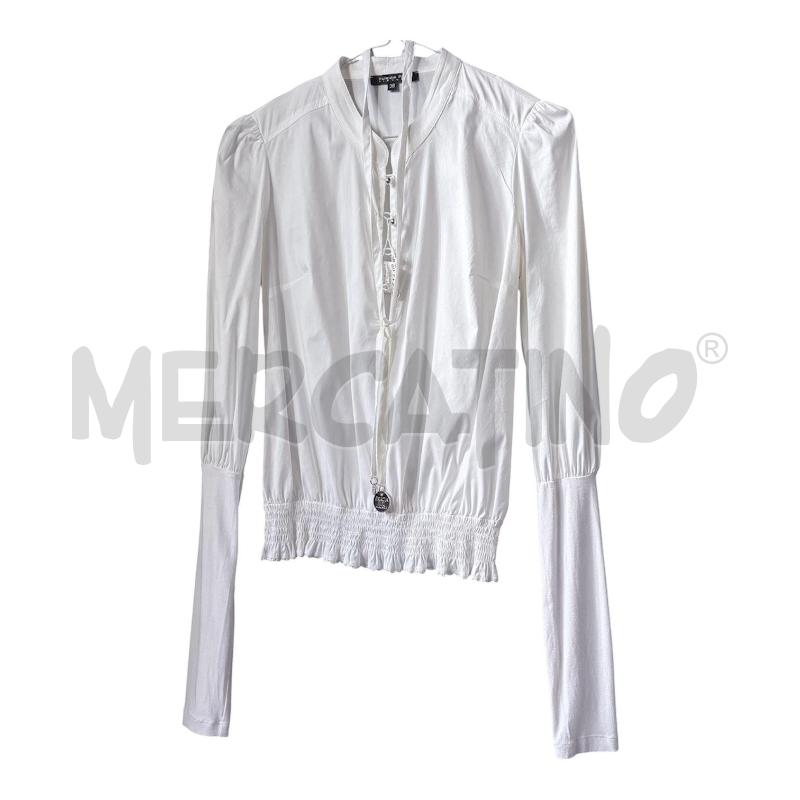 BLUSA DONNA BIANCA PATRIZIA PEPEP ELASTICA  | Mercatino dell'Usato Carmagnola 1