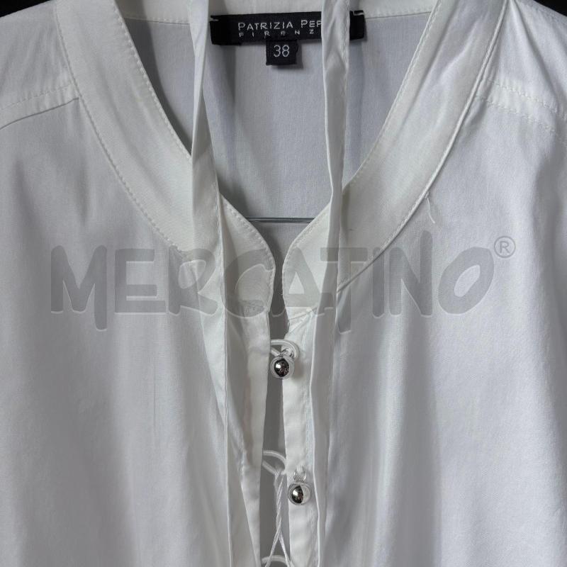 BLUSA DONNA BIANCA PATRIZIA PEPEP ELASTICA  | Mercatino dell'Usato Carmagnola 2