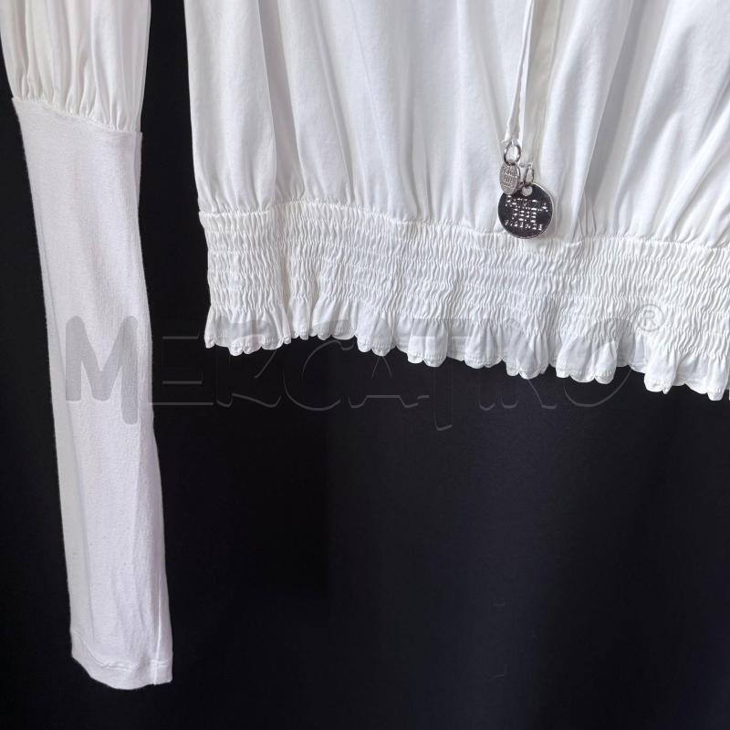 BLUSA DONNA BIANCA PATRIZIA PEPEP ELASTICA  | Mercatino dell'Usato Carmagnola 3