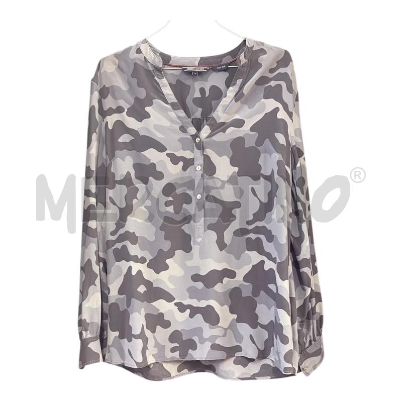 BLUSA DONNA BLU SETA MIMETICA TOMMY HILFIGER  | Mercatino dell'Usato Carmagnola 2