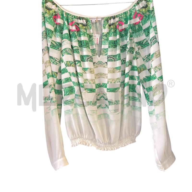 BLUSA DONNA PATRIZIA PEPE VERDE QUADRETTI  | Mercatino dell'Usato Carmagnola 1