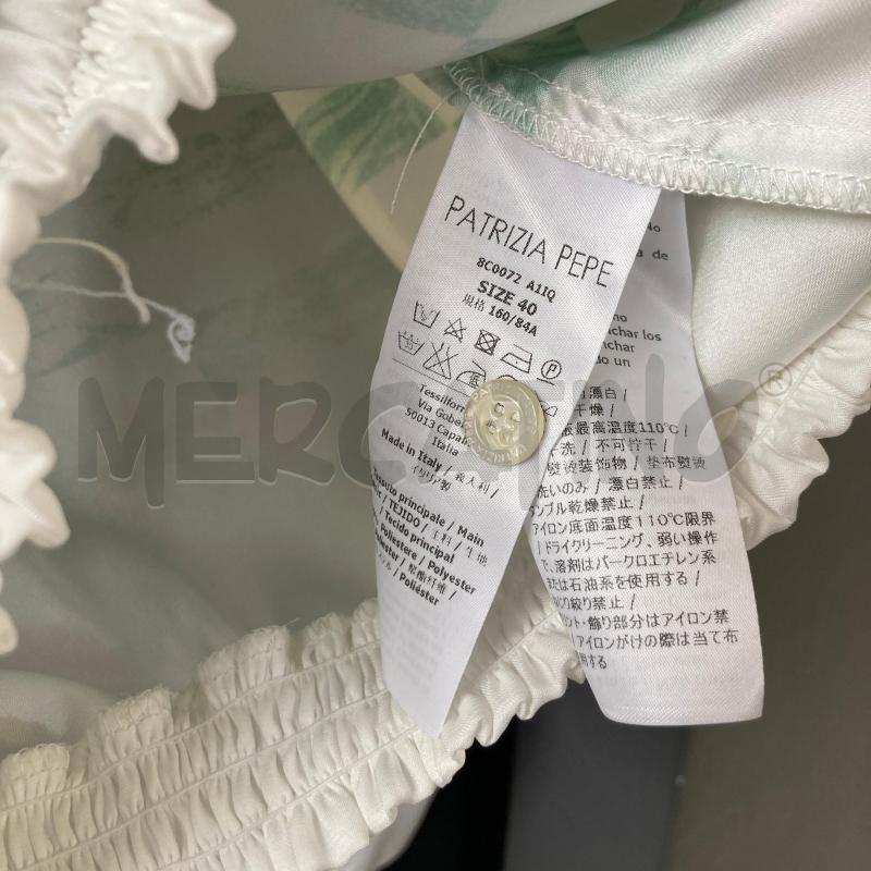 BLUSA DONNA PATRIZIA PEPE VERDE QUADRETTI  | Mercatino dell'Usato Carmagnola 4