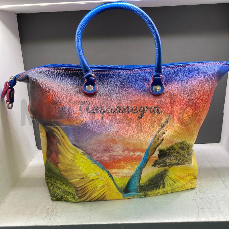BORSA DONNA AQUANEGRA PAPPAGALLO   | Mercatino dell'Usato Carmagnola 2