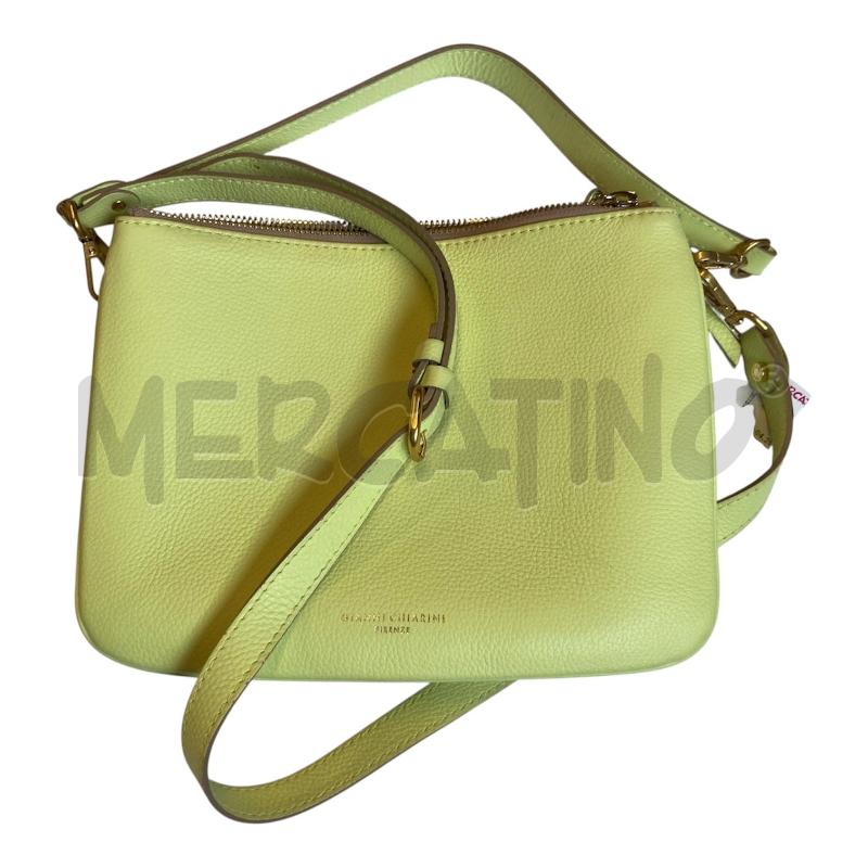 BORSA DONNA GIANNI CHIARINI VERDE ACIDO PIATTA | Mercatino dell'Usato Carmagnola 1