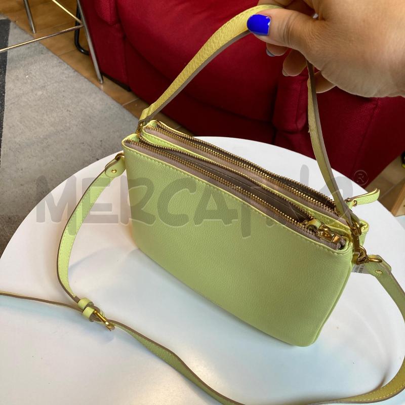 BORSA DONNA GIANNI CHIARINI VERDE ACIDO PIATTA | Mercatino dell'Usato Carmagnola 2