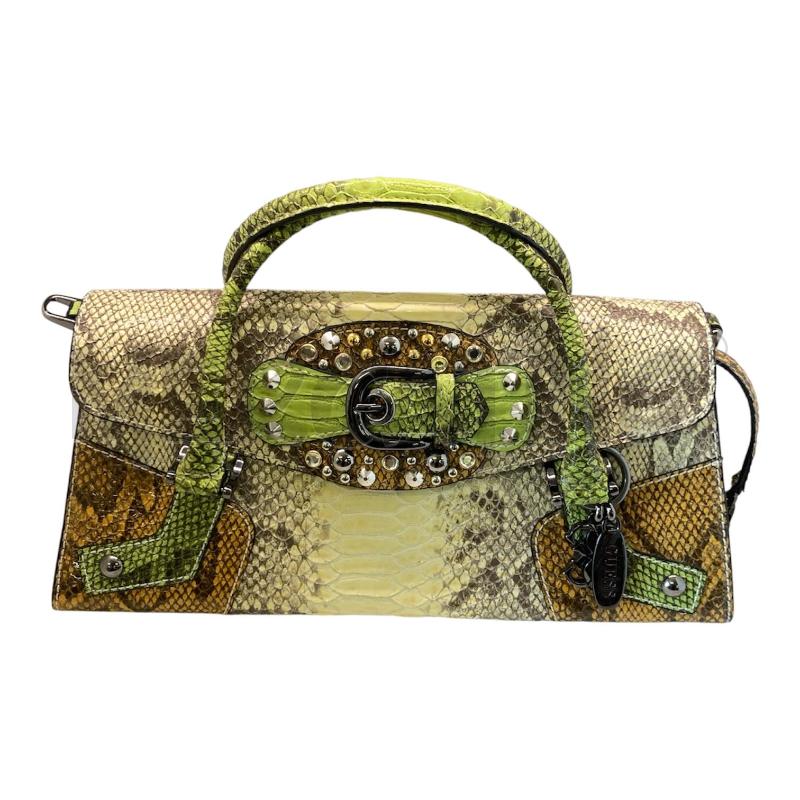 BORSA DONNA GUESS A MANO VERDI BG T PITONE  | Mercatino dell'Usato Carmagnola 1